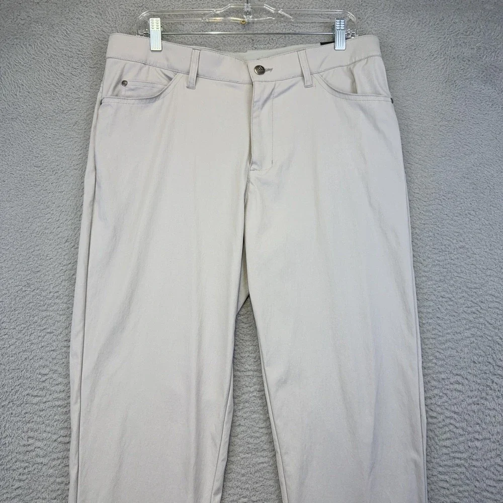 Adidas Pants Mens 34x30 Gray Ultimate365 5 Pocket Taper Golf Stretch Chino